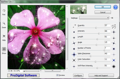 Click to view StarFilter Lite 2.0.0 screenshot