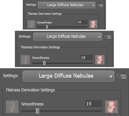 User Interface Size