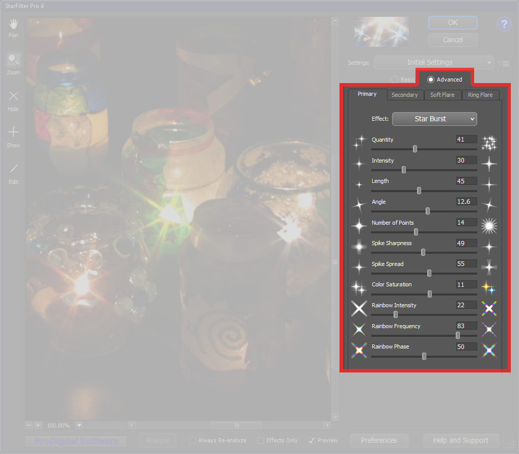 Advanced Control Set