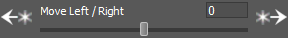 Horizontal Position (L) - Move the effects you are editing to the Left or Right