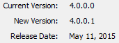 Product Version Information