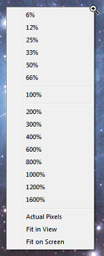 Viewport Context Menu (right-click in viewport)