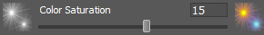 Color Saturation (C) - Sets the intensity of the star color used in the Secondary Spikes