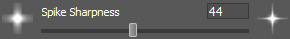 Spike Sharpness (S) - Sets the fuzziness or sharpness of the Primary and Secondary Spikes