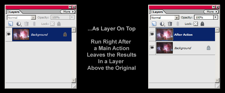 [Split Your Action Results into After and Before Layers to Enable Sophisticated Mixing.]