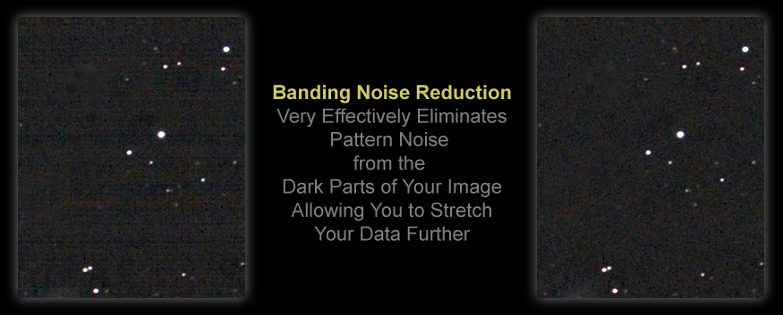 [Particularly Visible Pattern Noise is History with Banding Reduction Actions.]