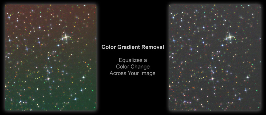 [Color Gradient Removal Neutralizes Color Biases in the Image Without Affecting Luminance]