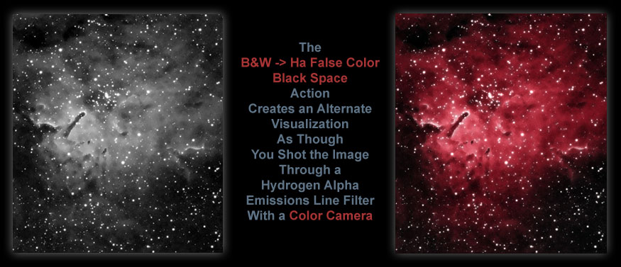 [Add False Color to Your Ha Filtered Images for Enhanced Visualization.]