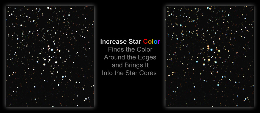 [Get color back into those burned out white stars with Increase Star Color.]
